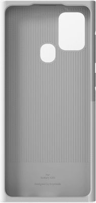 Samsung TPU Umschlag Rückseite Kunststoff Silber (Galaxy A21s) GP-FPA217AMASW