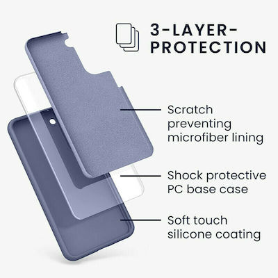 KWmobile Soft Flexible Silicone Back Cover Lilac (Galaxy S22+ 5G)