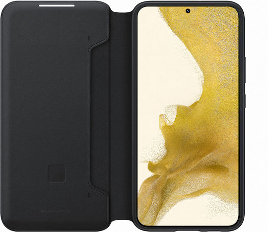 Samsung Smart LED View Cover Book Πλαστικό Μαύρο (Galaxy S22+ 5G)