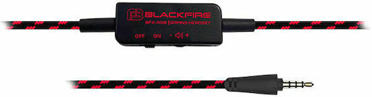 Ardistel Blackfire BFX-R80 Over Ear Gaming Headset με σύνδεση 3.5mm