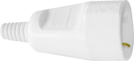 Elvhx Stecker Weiblich Schuko Weiß