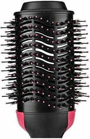 Andowl Electric Brush with Air for Curls 1000W