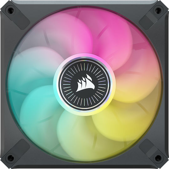 Corsair iCUE ML120 RGB Elite Premium Case Fan (2000rpm / 58.10cfm) με Σύνδεση 4-Pin PWM 3τμχ