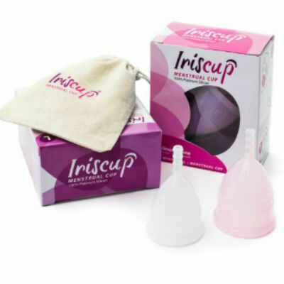 Iriscup Menstrual Cup Large Size Pink