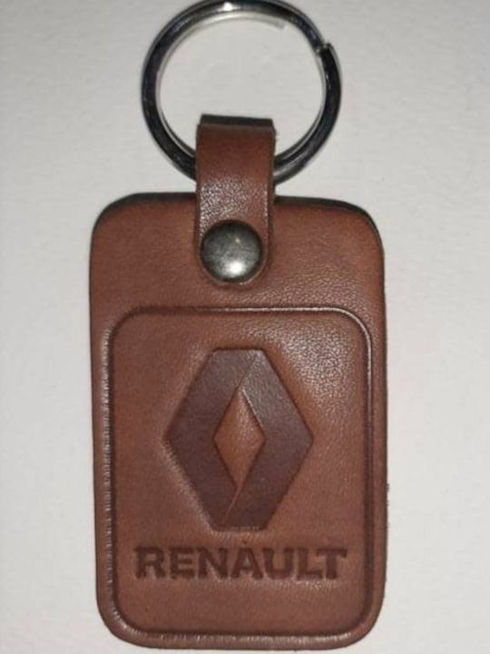 Renault Χειροποίητο Μπρελόκ Renault Μεταλλικό Καφέ