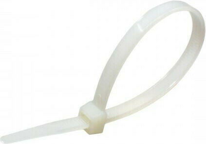 KSS CV200A Cable Ties Plastic 200mm x 3.6mm in White Colour (100 pcs)