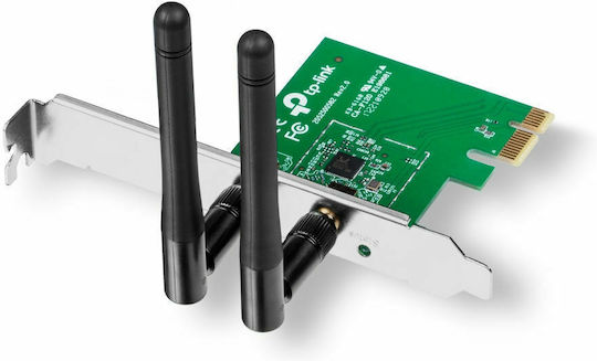 TP-LINK TL-WN881ND v2 Ασύρματη Κάρτα Δικτύου Wi‑Fi 4 (300Mbps) PCI-e