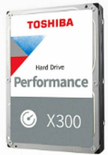 Toshiba X300 Performance 8TB HDD Σκληρός Δίσκος 3.5" SATA III 7200rpm με 256MB Cache για Desktop / NAS / Server