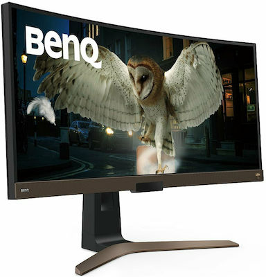 BenQ EW3880R Ultrawide IPS HDR Curbat Monitor de jocuri 37.5" QHD 3840x1600 cu Timp de Răspuns 4ms GTG