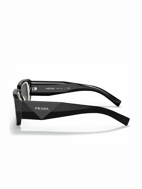 Prada Sunglasses with Black Acetate Frame and Black Lenses PR 06YS 09Q5S0