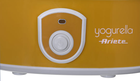 Ariete Yogurella 617 Yogurt Maker with Jars 1.3lt Yellow 20W