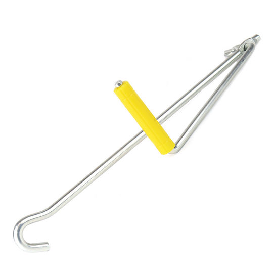AMiO Hand Operated Car Jack with Lifting Height up to 37cm and Lifting Weight up to 1.5 Tons /AM