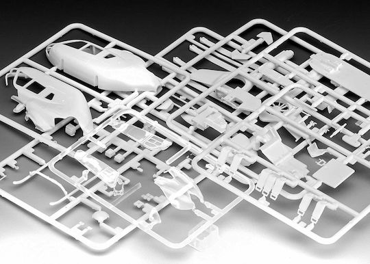 Revell Planes Series EC135 Air-Glaciers Φιγούρα Μοντελισμού Ελικόπτερο σε Κλίμακα 1:72 14.3εκ.