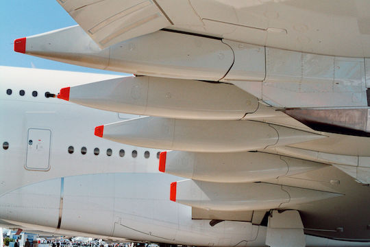 Revell Planes Series Airbus A380 "New Livery" Modeling Figure Airplane 163 Pieces in Scale 1:144 50.4x55.5cm.
