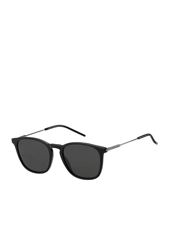 Tommy Hilfiger Sonnenbrillen mit Schwarz Rahmen und Schwarz Linse TH1764/S 807/IR
