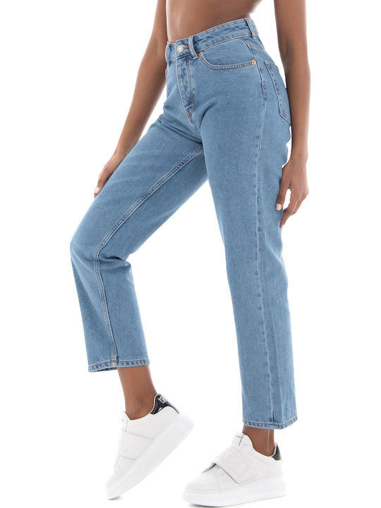 Seoul Women's Jean Trousers in Regular Fit Stonewash Denim