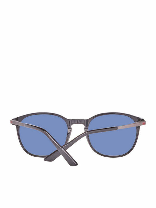 Helly Hansen Men's Sunglasses with Black Plastic Frame and Brown Polarized Lens HH5022-C01