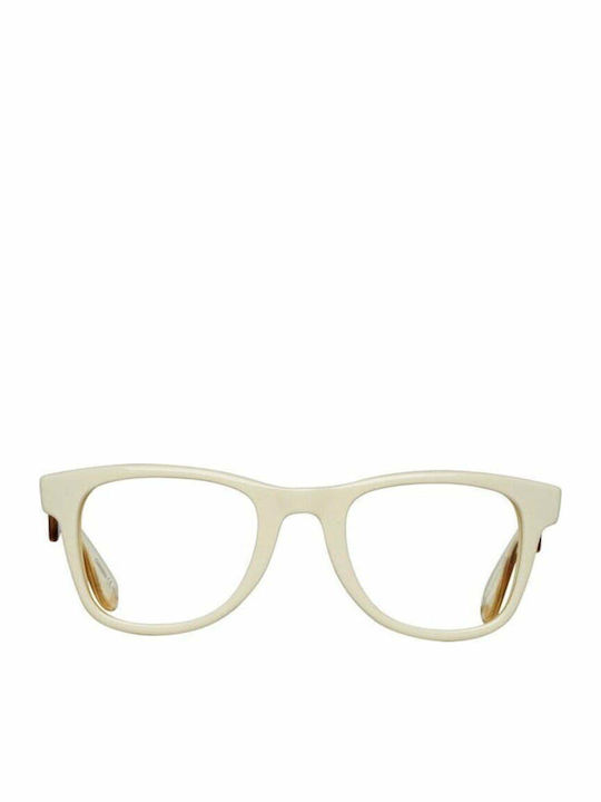 Carrera Unisex Sunglasses with White Horn-Rimmed Frame and Grey Lens 6000 2UY