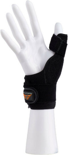 Medical Brace MB.3031 Νάρθηκας Αντίχειρα Δεξιάς Πλευράς σε Μαύρο Χρώμα