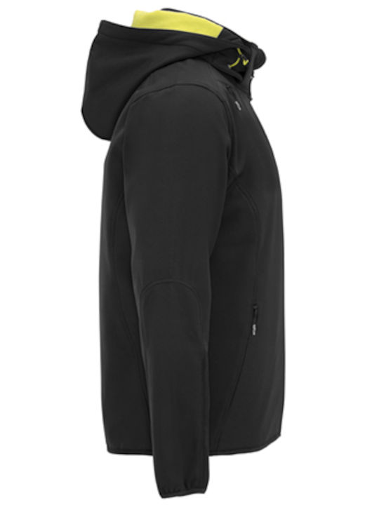 Siberia Winter Jacket Softshell Waterproof and Windproof Black