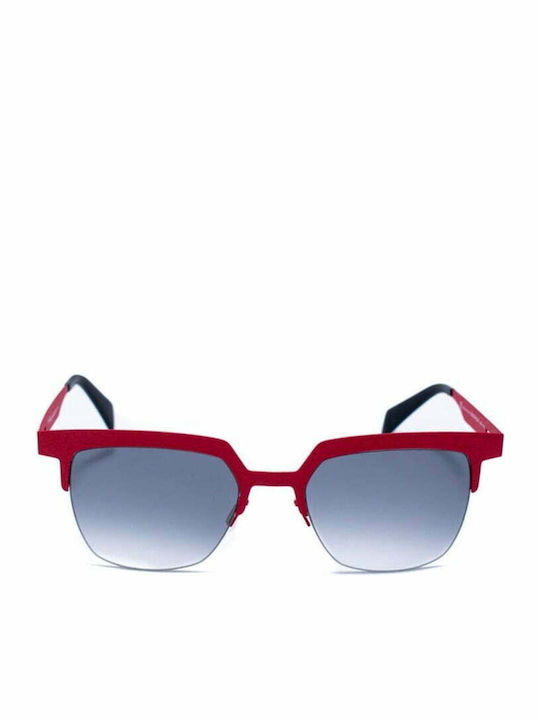 Italia Independent Damen Sonnenbrille mit Rot Kunststoff Gestell 0503A.CRK.051