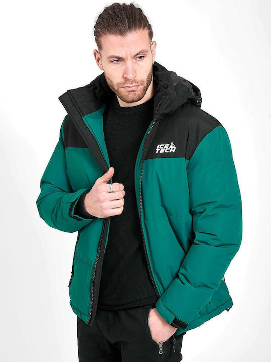 Χειμωνιάτικο Μπουφάν Puffer Saphire Green