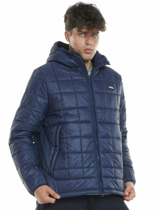 Geacă de Iarnă Puffer Albastru