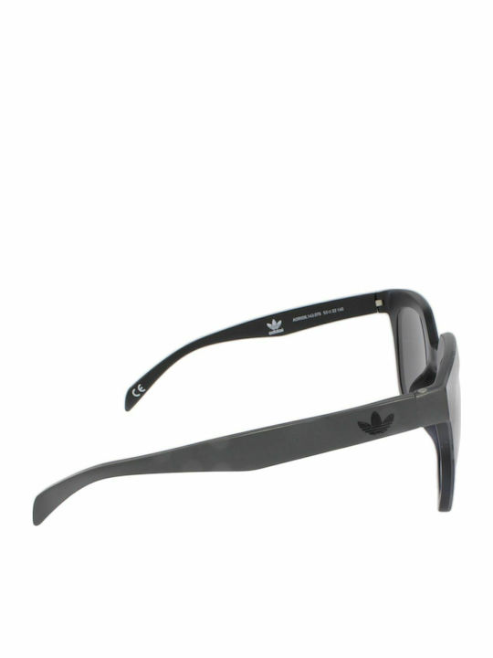 adidas Women's Sunglasses with Gray Plastic Frame and Black Lens AOR008-143070
