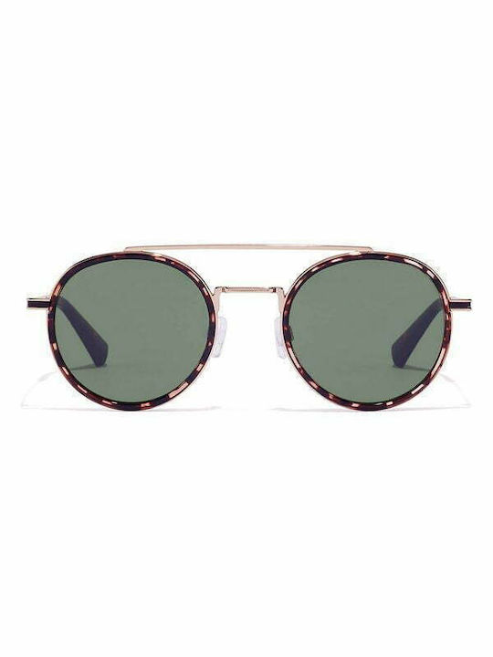 Hawkers Gen Women's Sunglasses with Gold Metal Frame and Green Lens HGEN20DEM0