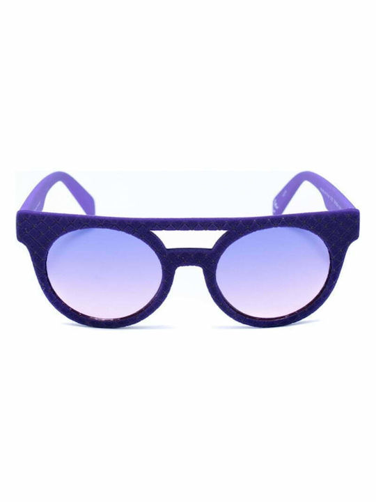 Italia Independent Women's Sunglasses with Purple Plastic Frame and Purple Lens 0903VI.IND.017