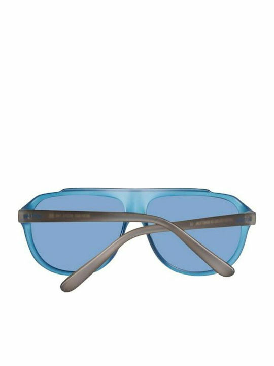 Benetton Men's Sunglasses with Blue Plastic Frame and Blue Lens BE921S 03
