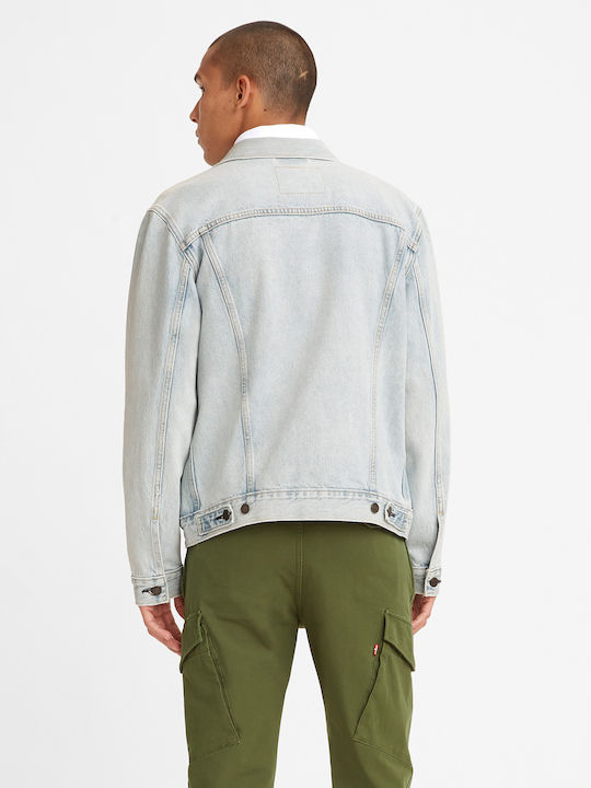 Trucker Denim Jacket Light Blue