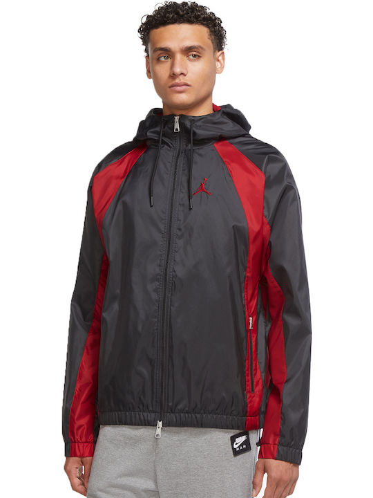Winter Jacke Winddicht Schwarz