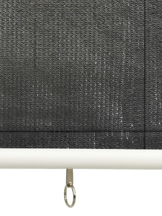 vidaXL Seitliches Sonnenschirm-Rolle für Terrasse Anthrazit 0.6x1.4m