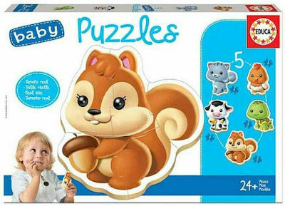 Kids Puzzle Baby Animals for 2++ Years 14pcs Educa