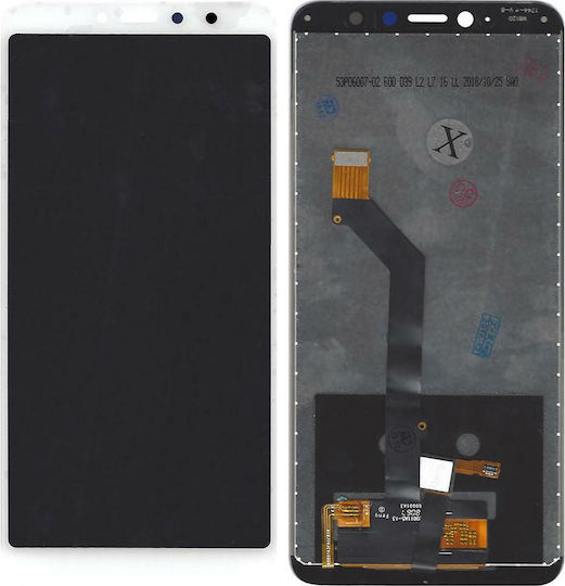 Οθόνη Touch Screen Lens White με Μηχανισμό Αφής για Redmi S2 (Λευκό)