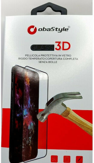 ObaStyle 3D Full Face Tempered Glass Black (Galaxy A02s)