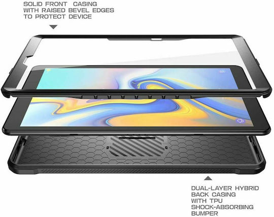 Supcase Unicorn Beetle Pro Flip Cover Ανθεκτική Μαύρη (Galaxy Tab A8)