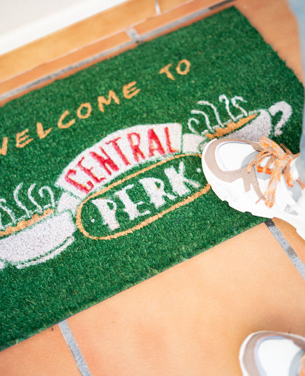 Grupo Erik Doormat from Coconut Tree Friends Central Perk Green 40x60cm Green