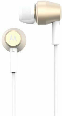 Motorola PACE 200 BL/G In-Ear Freihändig Kopfhörer mit Stecker 3.5mm Gold