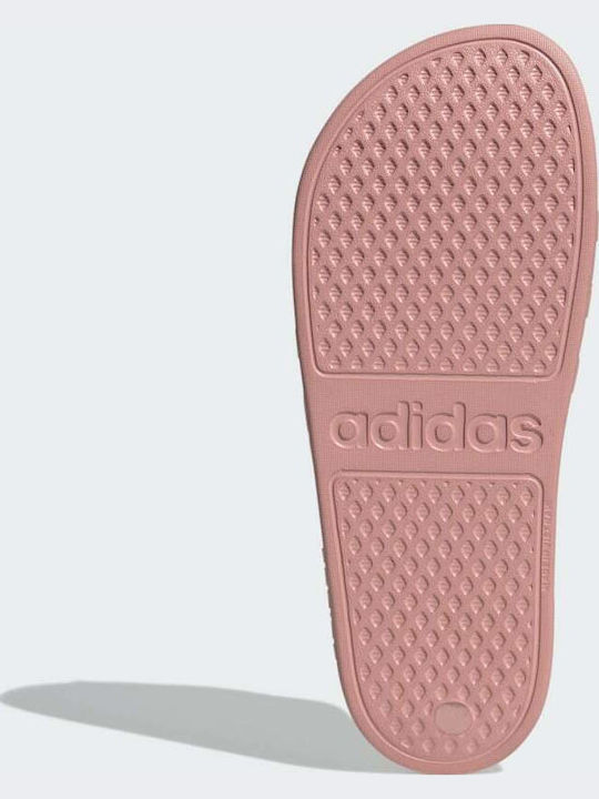 Adilette Aqua Slides In Pink Colour