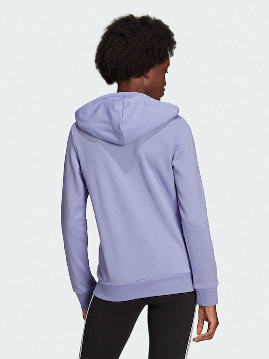 adidas Performance Ζακέτα Μωβ με Κουκούλα