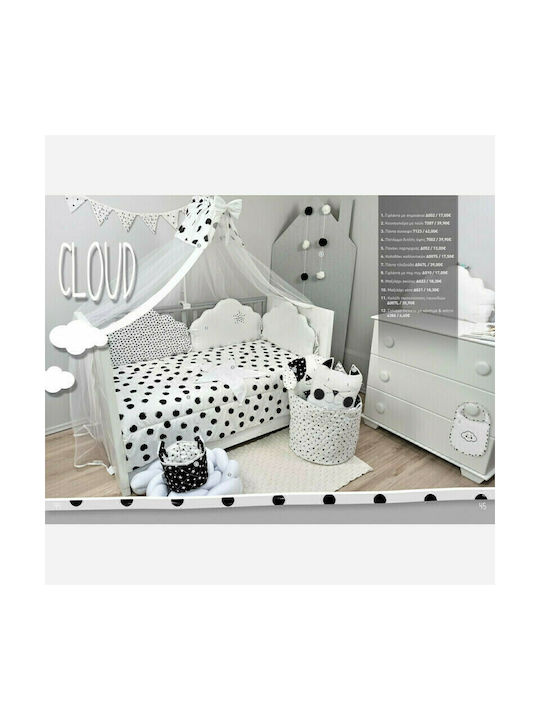 Baby Star Set Nor Negru 75x100 cm