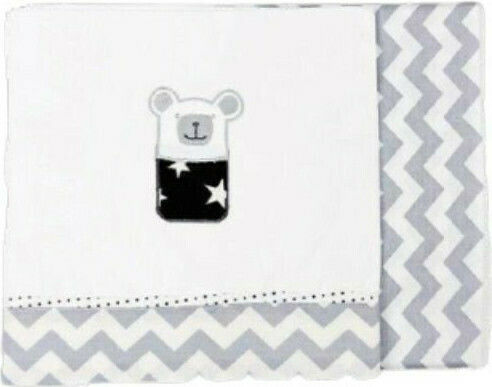 Baby Star Fitted Set 5504 Black 70x95cm