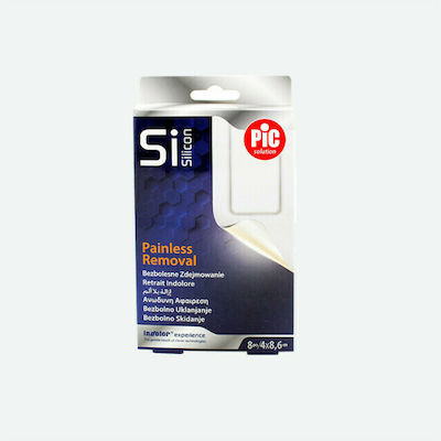 PiC Solution Plasturi Autoadezivi Painless Removal 8.6x4cm 8buc