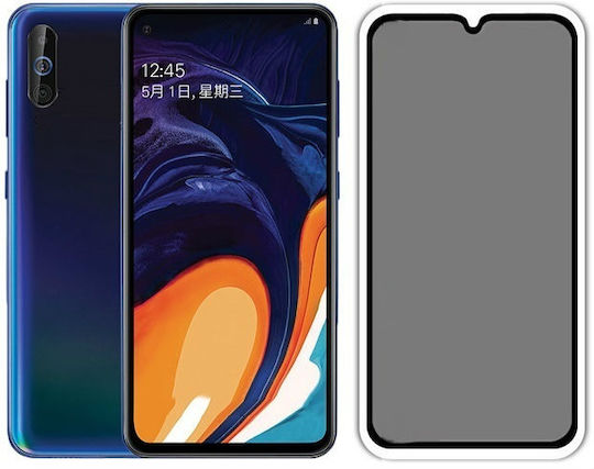 Privacy Full Face Tempered Glass (Galaxy A10)