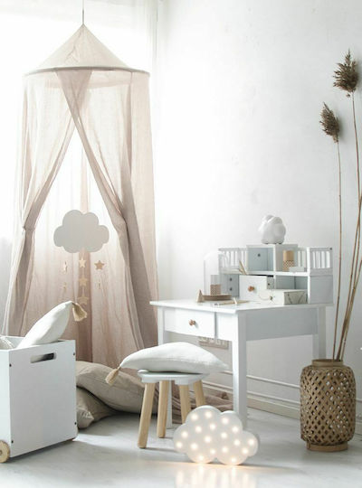Kids Desk made of Solid Wood White 60x44x71cm