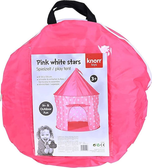 Knorrtoys Παιδική Σκηνή Κάστρο Pop Up Stars Ροζ