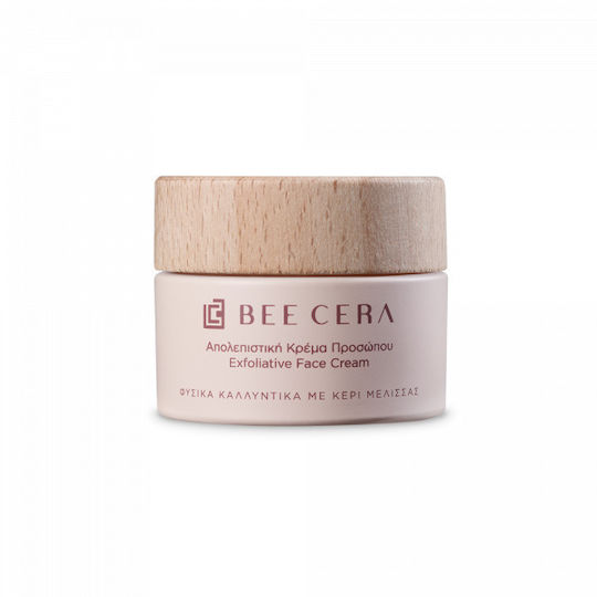 Bee Cera Exfoliative Cream Jojoba Pearls & Apricot Ker Κρέμα για Peeling Προσώπου 50ml