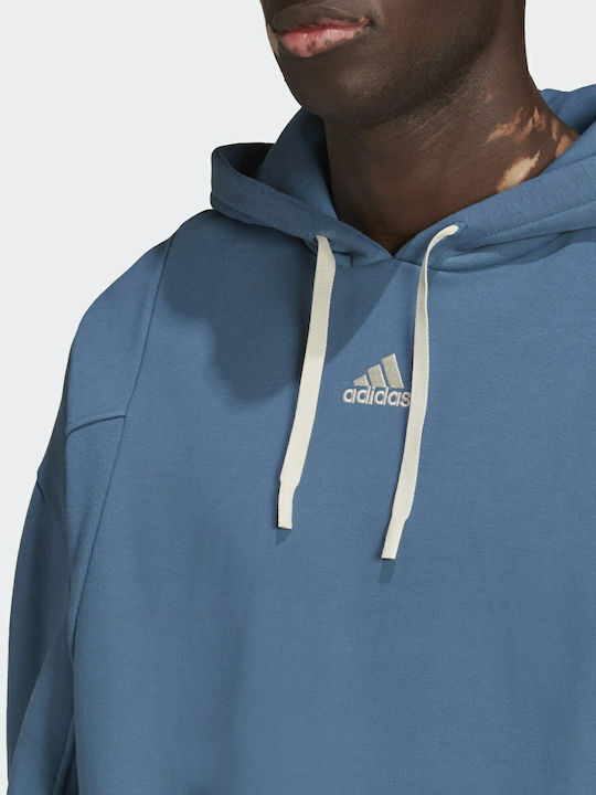Studio Lounge Sweatshirt mit Kapuze Altered Blau